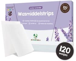 Mr. Green Mind Wasstrips - 120 Wasbeurten -- Lovely lavender- Wasmiddel Wasmiddeldoekjes incl. wasverzachter