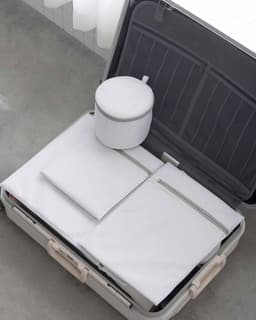 Dikte waszak-wasmachine speciale schoonmaak set-machine anti-wikkeling vervorming-50 * 60cm-wit-4 stuks set — thumbnail 2