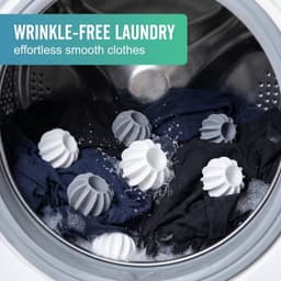 Droger en wasmachine ballen 12 stuks - herbruikbaar - kreukvrij en zacht - optimale luchtcirculatie - ShopVlot — thumbnail 2