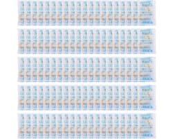 100Pcs 2 Gram Silicagel Pakketten, Kleurindicatie Food Grade Droogmiddel Pakketten, Silicagel Droogmiddelen Packs voor Opslag Vochtabsorberende Voedsel Opslag