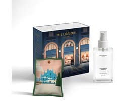 Millefiori Milano - Kerst Cadeauset - Textielverfrisser 100ml & Sachet - Zucchero & Vaniglia