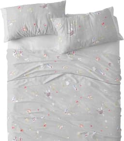 Blanco Beddengoed van katoen, 135 cm breed bed (+ beschikbare maten), design 629, grijs (135 x 190/200 cm) — thumbnail 5