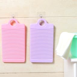Wasbord anti-slip dik wasbord boord kleding wassen, roze — thumbnail 3