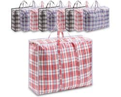Waszakken 10 stuks - 80 x 60 x 28 cm - Waterdicht met ritssluiting