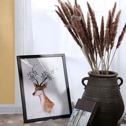 Gedroogde Bloemen, Pampas Gras DIY Handgemaakte Valentijnsdag Bruiloft Woondecoratie Boeket Pampas Grass (Color : Brown) — thumbnail 5