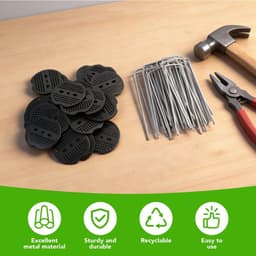 Set van 40 U-vormige Grondankers voor de Tuin — thumbnail 4