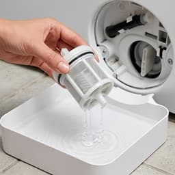 Wasmachine Lekbak Opvangbak Lekbakje - 2 Stuks - 17,5 x 16,5 x 4,5 cm - Wasmachine Filter - Maak de wasmachine schoon - Geweldige vondsten voor in huis — thumbnail 5
