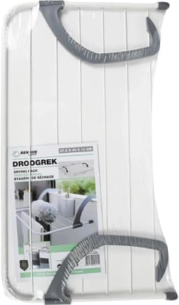 Benson Ophangbaar droogrek - inklapbaar - ruimtebesparend - 67,5 x 40 x 13 cm — thumbnail 5