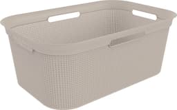 Rotho wasmand kunststof Brisen 41 liter cappuccino flexibel design — thumbnail 1