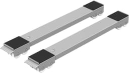 EXCITAT 2 stuks - Onderstel - Wasmachine onderstel - Wasmachine standaard - Met wielen - Geschikt voor koelkast, droger, vriezer — thumbnail 1