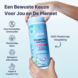 Pure Laundry Club Wasparfum Mini Pearls - Clean Cotton - 50 Wasbeurten - Luxe Geurbooster - Tot 12 Weken Frisse Was - 100% Plasticvrij, Natuurlijk & Vegan Wasparels - Geurparels Wasmachine — thumbnail 2