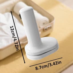 2-pack reiskledingrek, klein en draagbaar, uitschuifbare wanddroger, ruimtebesparend, opvouwbaar, draagbaar, reiskledinghanger, kamperen in de buitenlucht, reizen, hotels — thumbnail 3