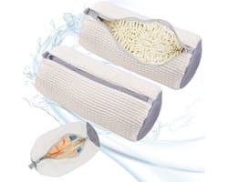 Ibenzoa® Herbruikbare schoenwaszakken met onzichtbare ritssluiting voor diverse schoenen