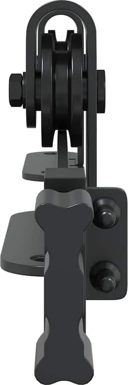 vidaXL - Ophangset - voor - schuifdeur - 213 - cm - koolstofstaal — thumbnail 4