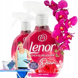 Lenor - Crease Releaser - Divine - Ruby Jasmine - Kreukverwijderaar - Textielvefrisser - Spray - 500ml — thumbnail 4