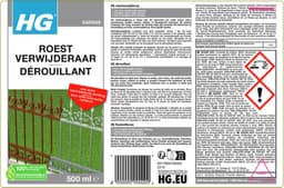 HG roestverwijderaar 500ml — thumbnail 4