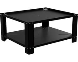 Bodo® - Wasmachine Verhoger - Kast - Ombouw met Plank - Zwart - 63x54x31cm — afbeelding 1