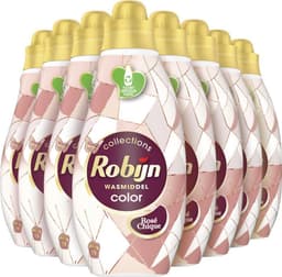 Robijn Klein & Krachtig Rosé Chique Vloeibaar Wasmiddel - 8 x 19 wasbeurten - Voordeelverpakking — thumbnail 1