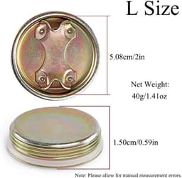 Drumstoppen 2 inch - gegalvaniseerd staal - lekdicht - voor 200L vat - ShopVlot — thumbnail 4