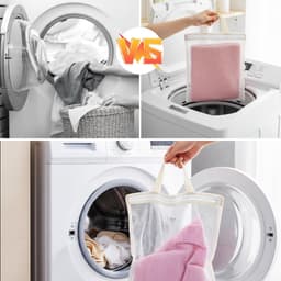 Solidchoice - 4 Stuks Kleine Wasnetjes voor Delicatesse — thumbnail 4