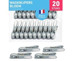 Wasknijpers Robuust - Soft Grip - Bloemmotief - Duurzaam - Voor Binnen/Buiten - Sterke Spring - Wasknijper