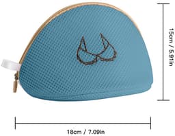 3 Stuks-waszak- waszakje bh-waszakjes met rits-waszakken voor wasgoed-mesh waszakken-waszakken-waszak klein -wasnet--Waszakje Lingerie- wasmachine zakken-Beschermt Kleding-Anti-Vervorming-voor intiem ondergoed — thumbnail 2