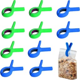 Grote Wasknijpers - Blauw/Groen - 10 Stuks - Stevige Antislip Klemmen - Voor Beddengoed, Handdoeken en Camping — thumbnail 1