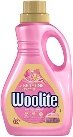 Woolite - Wasmiddel Wol en Zijde met Keratine 30 wasbeurten - 4 x 1,5 liter - Voordeelverpakking — thumbnail 2