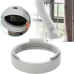 Airconditioner Uitlaatkanaal Slang Interface Adapter, 150mm/5.9in Ronde Interface Draagbare Uitlaat Raam Slang Connector AC Airconditioner Koppeling — thumbnail 5