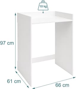 Wasmaschine kast - 97 x 66 x 61 cm - ombouw - wit — thumbnail 3