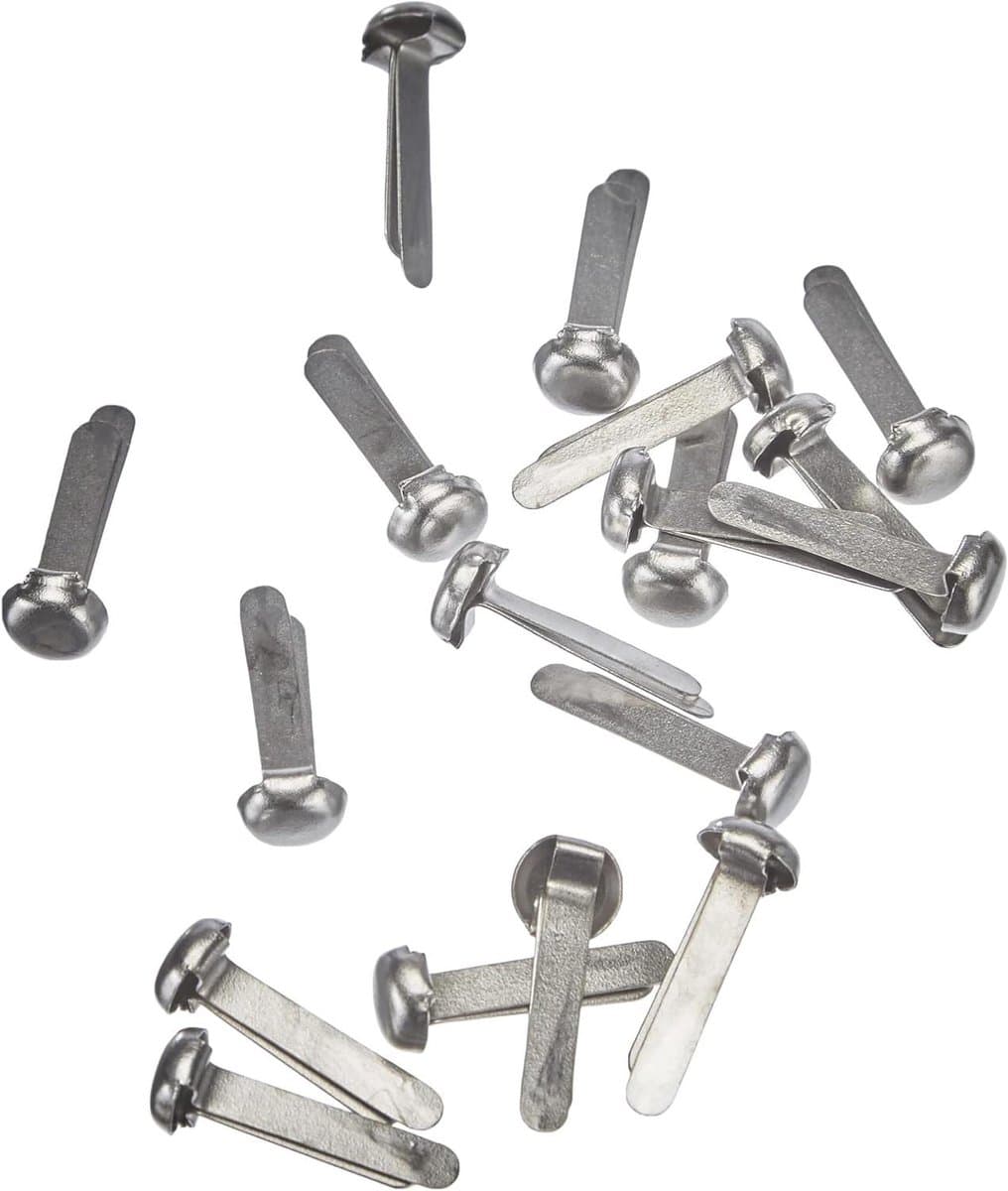 Monsterzakklemmen - Sluitclips - Zakken Sluiten - Ronde Kop - 500 stuks - Zilver — afbeelding 1