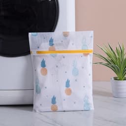 Wasnet – 4 stuks –M-40*50cm – waszak met ritssluiting – Geschikt voor de wasmachine – Waszak voor lingerie - Reistas - Verpakkingszak - Opbergzak – Reiswaszak – Geschikt voor fijn wasgoed zoals ondergoed, shirts, kousen en bh's — thumbnail 3