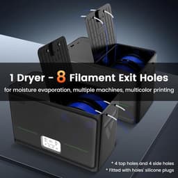 3D Printer Filament Droger - Filament Droogkast - Printkwaliteit Verbeteren - Capaciteit 4 Spoelen — thumbnail 2