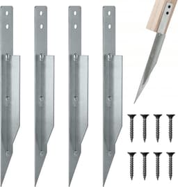Omgoods - Set van 4 Grondankers voor Tuinschommel en Fences — thumbnail 1