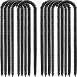 Omgoods - 30 cm Grondankers van Gegalvaniseerd Staal, Set van 10 Stuks — thumbnail 1
