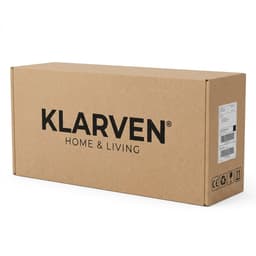 Klarven® Wasmand met uitneembare zakken. Stabiel frame, Gemakkelijk schoon te maken - B 70 x D 30 x H 71 cm - Zwart 2 bags 80L — thumbnail 3