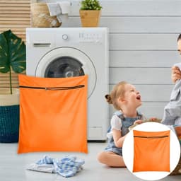 Honden en Katten Waszak voor de Wasmachine, Haarverwijderaar, Bescherming tegen Dierenvacht en Vuil (Groen) — thumbnail 2