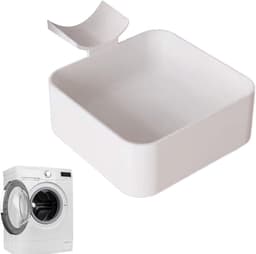 Lekbak Wasmachine - Afvoerbak voor wasmachine - Wasmachine Wateropvangbak - Opvangbak tegen lekkage - universele opvangbak voor filterreiniging - 12x12x4.5cm — thumbnail 1