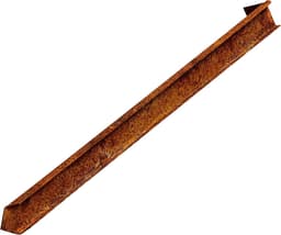 Grondankers Cortenstaal - Tuinankers Gazonrand - Tuin Afbakenen - Wortelblokkering Flexibel - 45 cm - Roestbruin — thumbnail 3