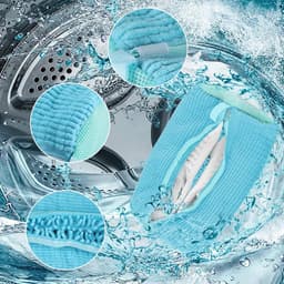 Schoenwaszak voor de Wasmachine - 2 Stuks - Anti-Deformatie, Rits en Mesh voor Sneakers en Sportschoenen — thumbnail 4