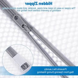 Set van 3 waszakken met honingraatstructuur, 30x40cm — thumbnail 4