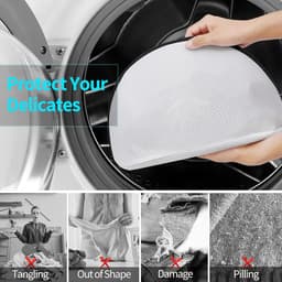 Thijox - Premium Mesh Wasnet voor Schoenen/Sportschoenen, Duurzaam Ritssluiting Wasnet, Set van 2 voor Extra Bescherming tijdens het Wassen en Reizen — thumbnail 3