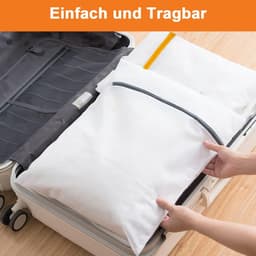 Waszak, waszak met ritssluiting, wasnet, fijn hemd, schoenen, beha, ondergoed, babykleding, wasnet voor wasmachine set van 5 — thumbnail 5