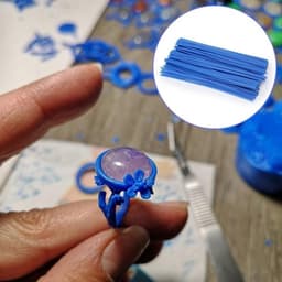 Waslijn Gieten - Waslijn 3mm - Wasdraad - Gereedschap voor Sieraden - Functioneel Gereedschap - 100% Gloednieuw - Wasmateriaal — thumbnail 4
