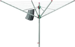 Droogmolen Buiten - Waslijnmolen - Buiten Wassen - Extra Stabiel - 60 meter - Zilver — thumbnail 1