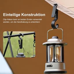 SnelShoppen - Pack van 4 Multifunctionele Kledingknijpers Hangers Towel Clips Camping Accessoires - Lichtgewicht en Praktisch voor Buiten, Tuin, Feest — thumbnail 5