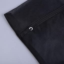 Waszakken, fijne mesh waszak, ritssluiting, beschermt de beste kleding in de wasmachine (zwart) — thumbnail 4
