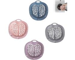 Bh‑waszakje‑ 4‑delige set‑ siliconen bh‑waszak‑ wasmachine‑beschermer‑ afmetingen 21×21×6,5 cm‑ Voor bh’s, sportbh’s en sexy bh’s