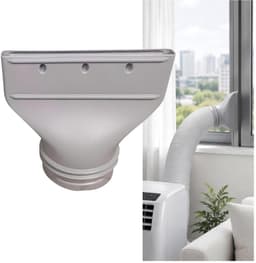 1 stuk - Adapter voor afvoerslang van airconditioner - 13-15 cm afvoerkanaal voor draagbare airconditioner - ventilatieaansluiting - afvoeraansluiting - 25,7*13,5*23,5 cm - aansluiting voor afvoerkanaal van draagbare airconditioner - originele kleur — thumbnail 1