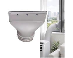 1 stuk - Adapter voor afvoerslang van airconditioner - 13-15 cm afvoerkanaal voor draagbare airconditioner - ventilatieaansluiting - afvoeraansluiting - 25,7*13,5*23,5 cm - aansluiting voor afvoerkanaal van draagbare airconditioner - originele kleur